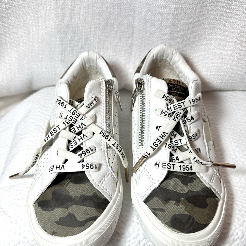 Vintage Havana Gloria white with gold star and camo-girls size 2 - Picture 2 of 7